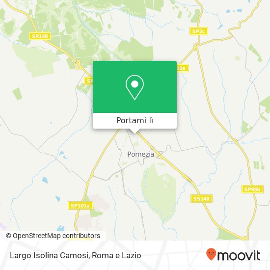 Mappa Largo Isolina Camosi