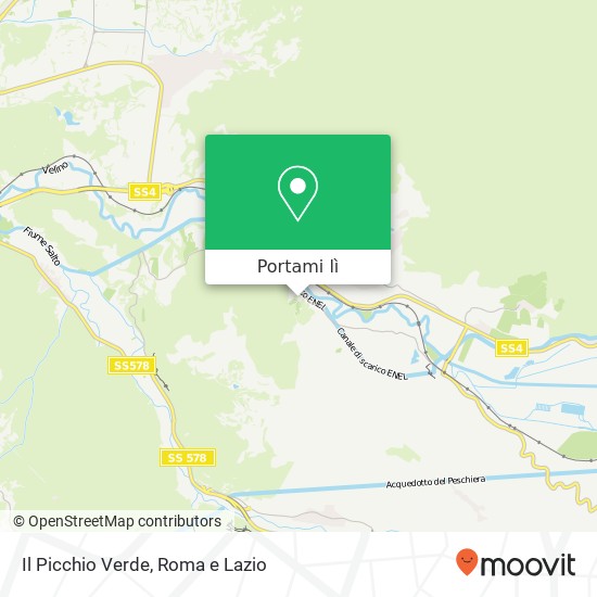 Mappa Il Picchio Verde