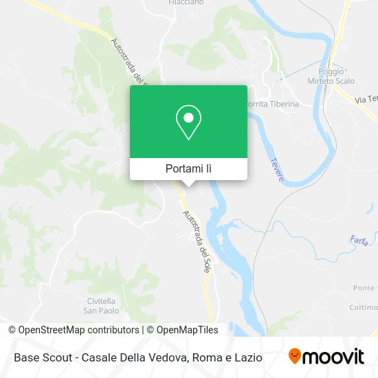 Mappa Base Scout - Casale Della Vedova