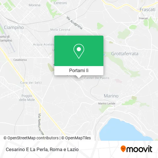 Mappa Cesarino E La Perla