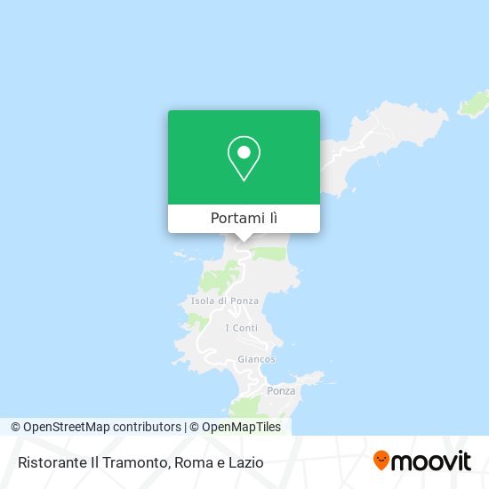 Mappa Ristorante Il Tramonto