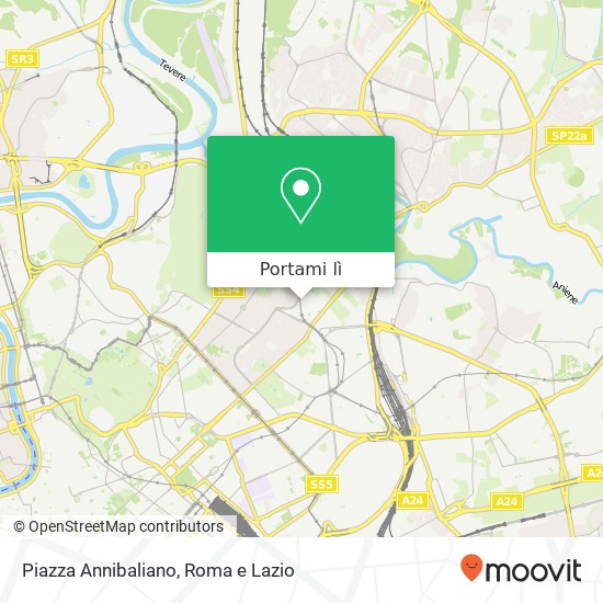 Mappa Piazza Annibaliano
