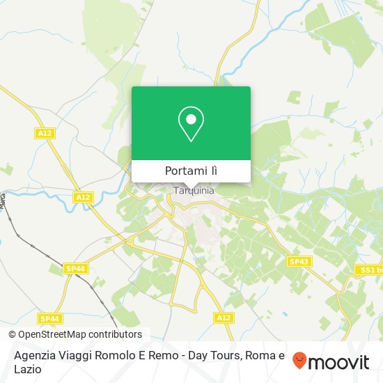Mappa Agenzia Viaggi Romolo E Remo - Day Tours
