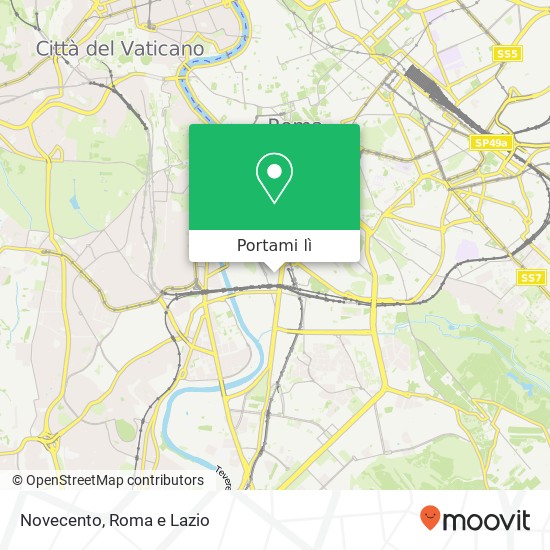 Mappa Novecento