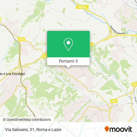 Mappa Via Salisano, 31