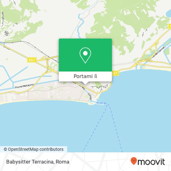 Mappa Babysitter Terracina