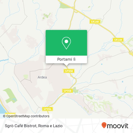 Mappa Sgrò Café Bistrot