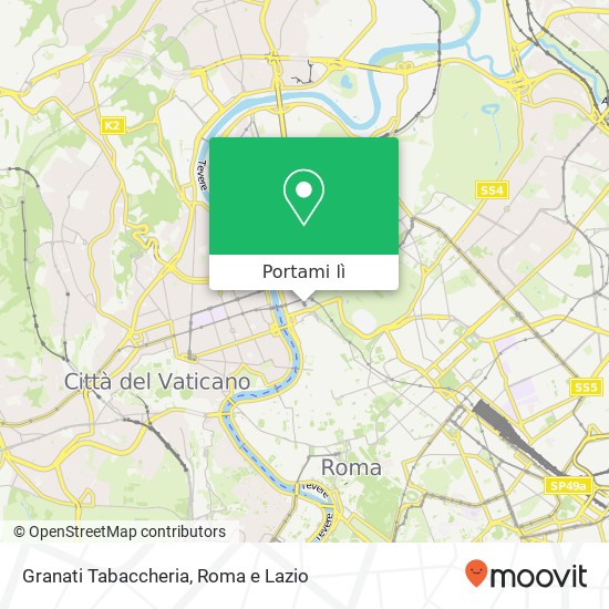 Mappa Granati Tabaccheria