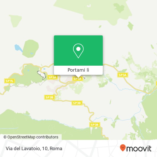 Mappa Via del Lavatoio, 10