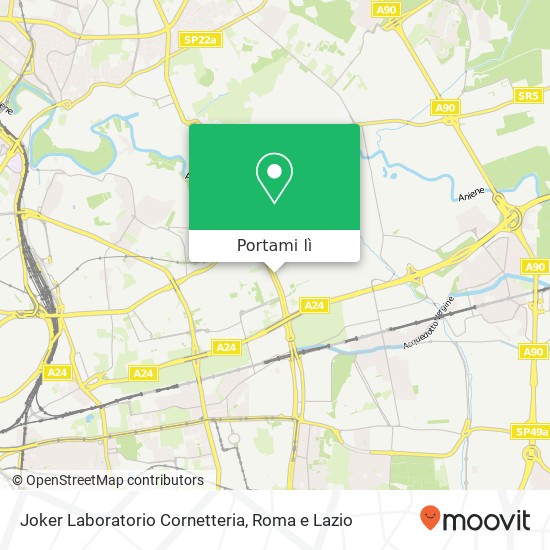 Mappa Joker Laboratorio Cornetteria