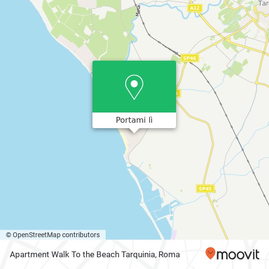 Mappa Apartment Walk To the Beach Tarquinia