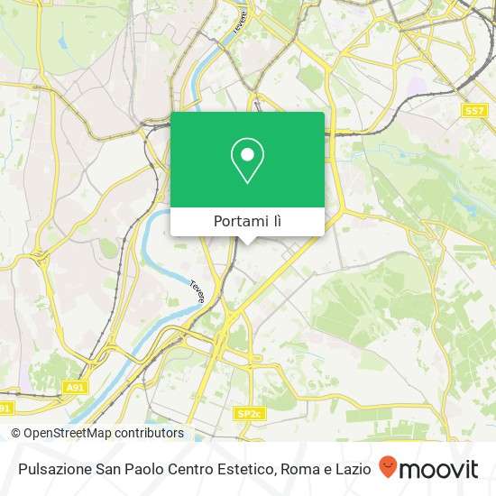 Mappa Pulsazione San Paolo Centro Estetico