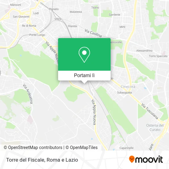 Mappa Torre del Fiscale
