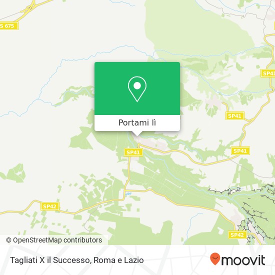 Mappa Tagliati X il Successo