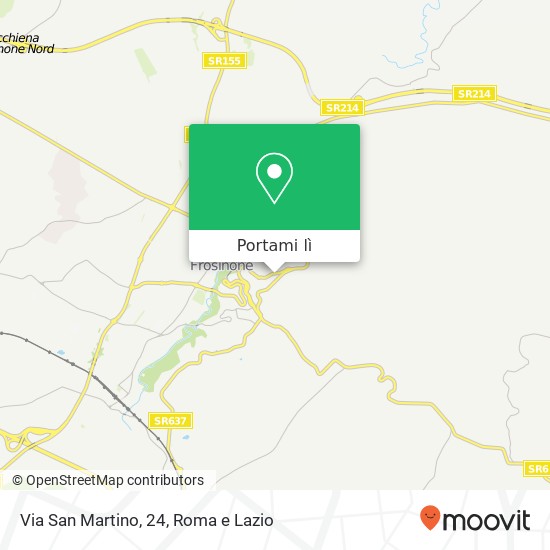 Mappa Via San Martino, 24