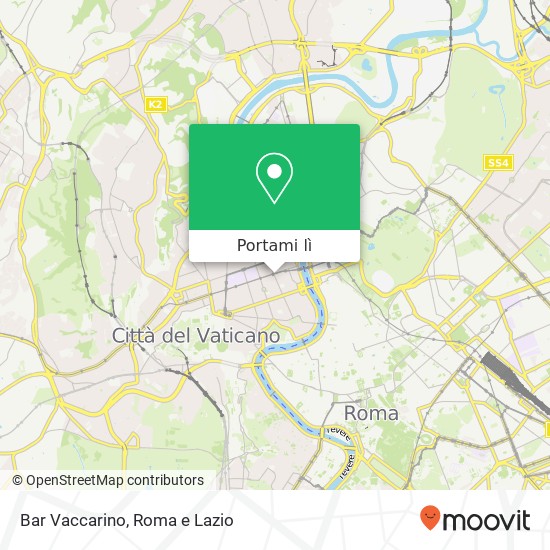 Mappa Bar Vaccarino