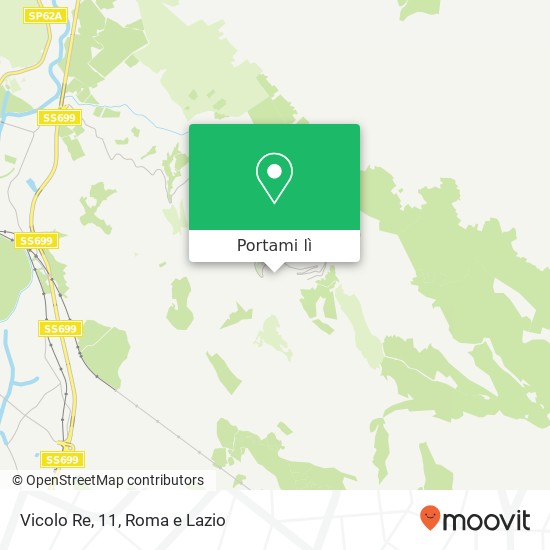 Mappa Vicolo Re, 11