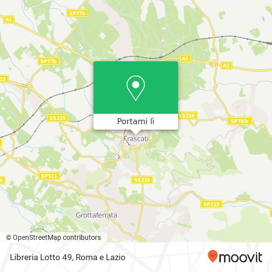 Mappa Libreria Lotto 49