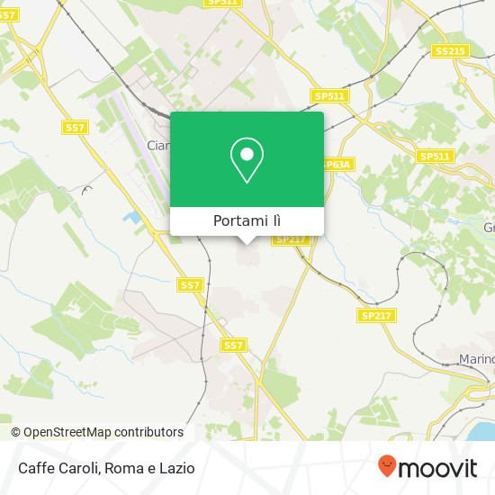 Mappa Caffe Caroli