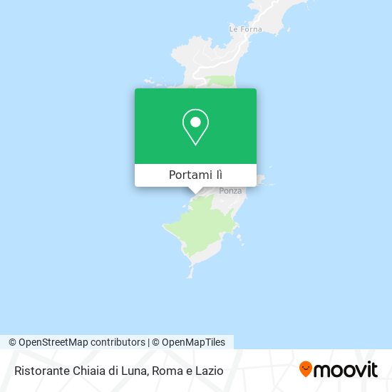 Mappa Ristorante Chiaia di Luna