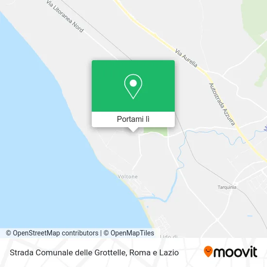Mappa Strada Comunale delle Grottelle