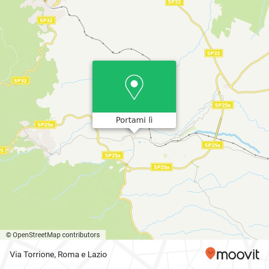 Mappa Via Torrione