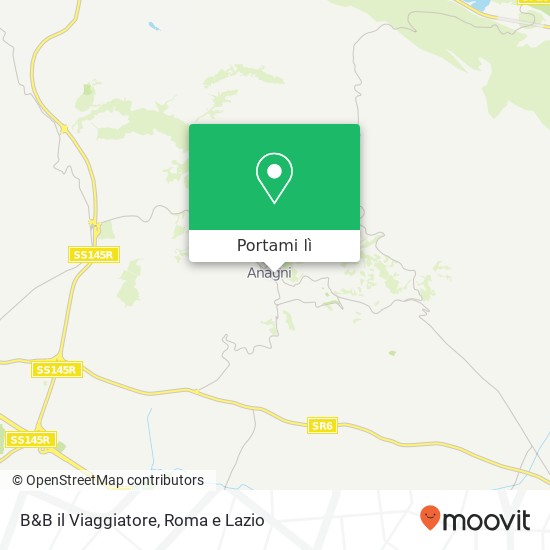 Mappa B&B il Viaggiatore