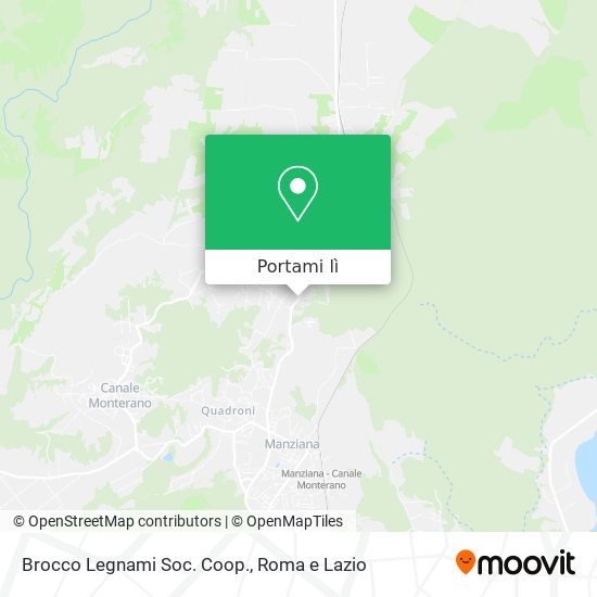 Mappa Brocco Legnami Soc. Coop.