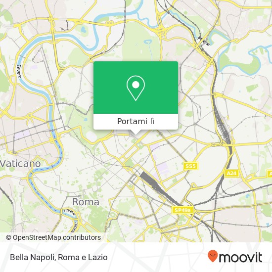 Mappa Bella Napoli