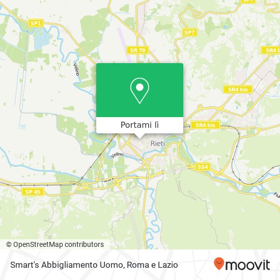 Mappa Smart's Abbigliamento Uomo