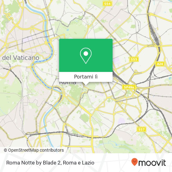 Mappa Roma Notte by Blade 2