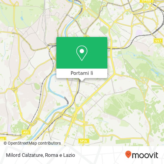 Mappa Milord Calzature