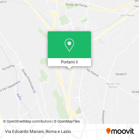Mappa Via Edoardo Mariani