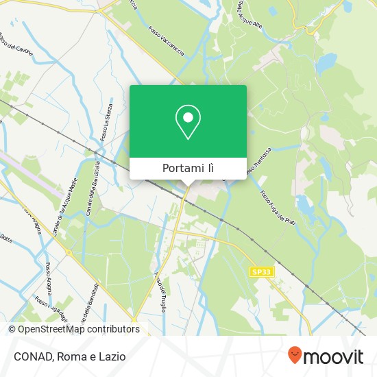 Mappa CONAD