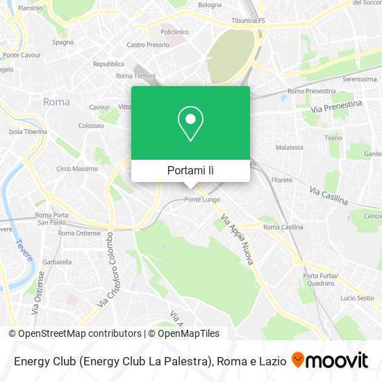 Mappa Energy Club (Energy Club La Palestra)