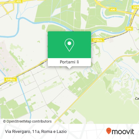Mappa Via Rivergaro, 11a