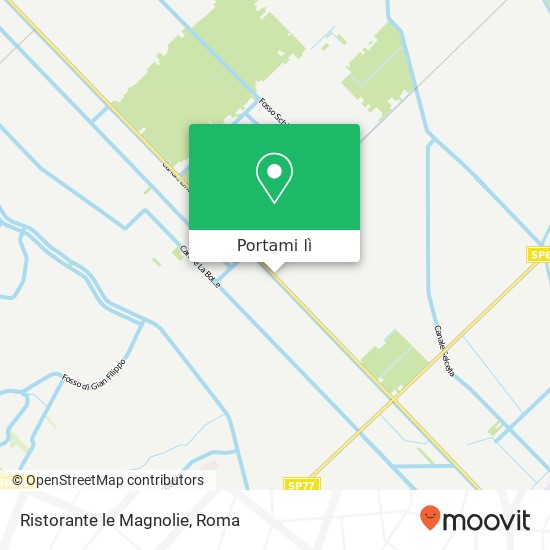 Mappa Ristorante le Magnolie