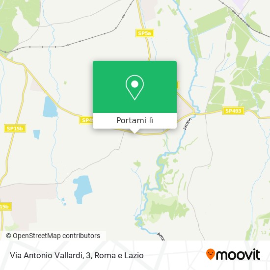 Mappa Via Antonio Vallardi, 3