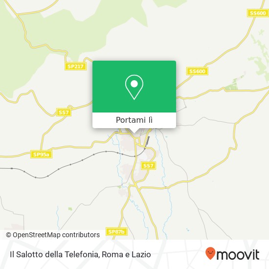 Mappa Il Salotto della Telefonia