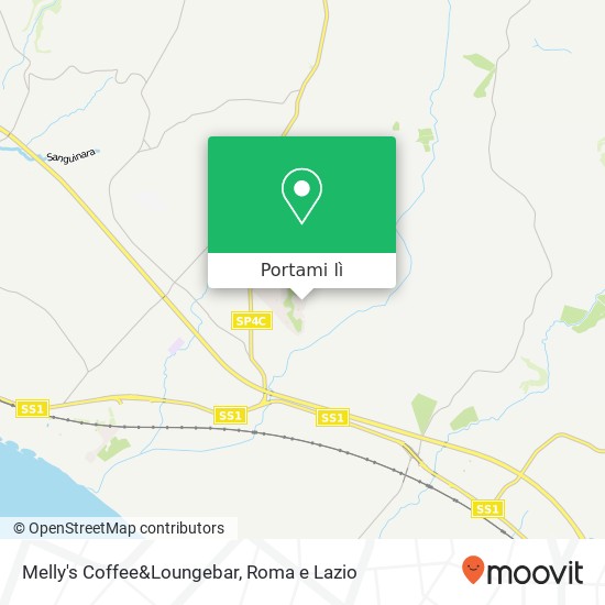 Mappa Melly's Coffee&Loungebar