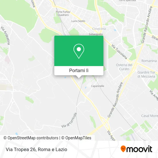 Mappa Via Tropea  26