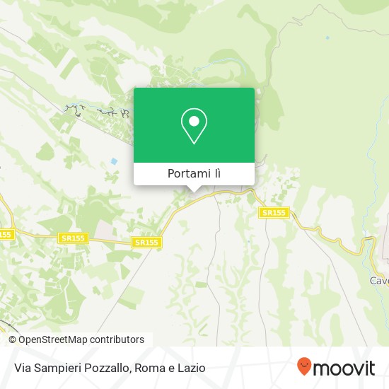 Mappa Via Sampieri Pozzallo