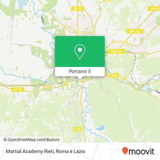 Mappa Martial Academy Rieti