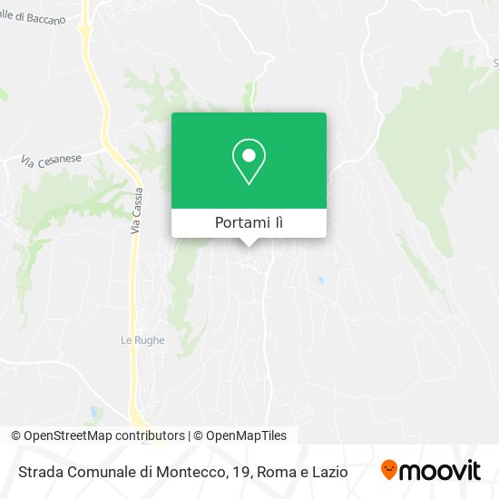 Mappa Strada Comunale di Montecco, 19