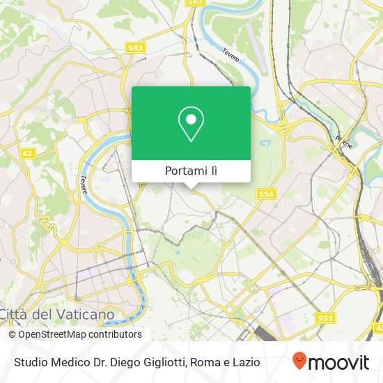Mappa Studio Medico Dr. Diego Gigliotti
