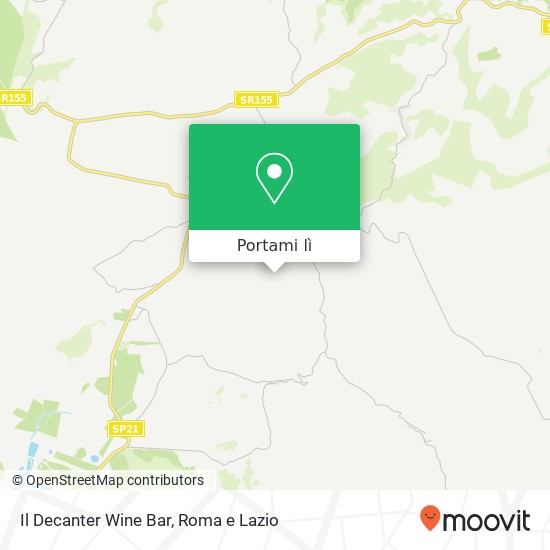 Mappa Il Decanter Wine Bar