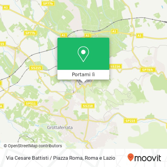 Mappa Via Cesare Battisti / Piazza Roma