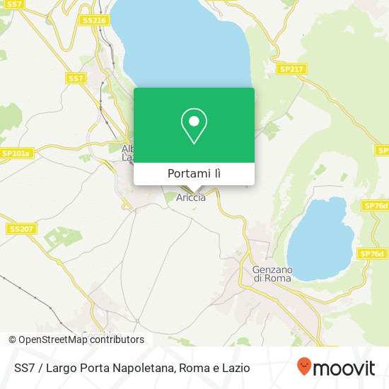 Mappa SS7 / Largo Porta Napoletana