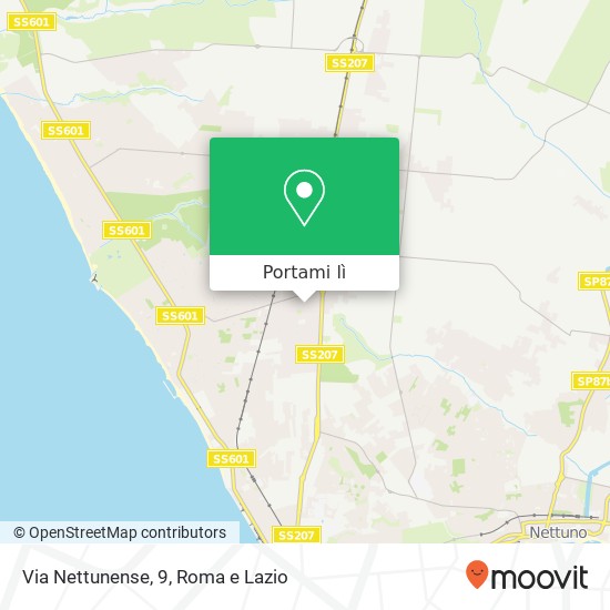 Mappa Via Nettunense, 9