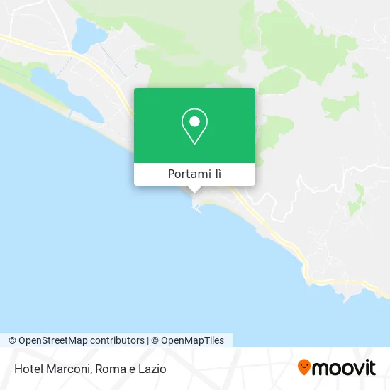 Mappa Hotel Marconi